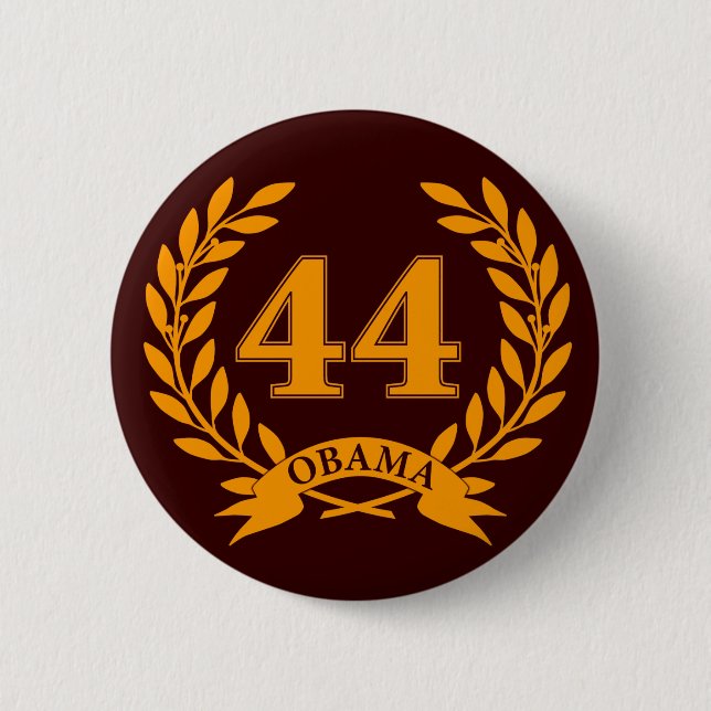 Obama 44 Inauguration 6 Cm Round Badge (Front)
