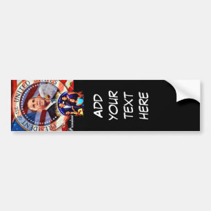 Obama,45th President of The United States_ Bumper Sticker