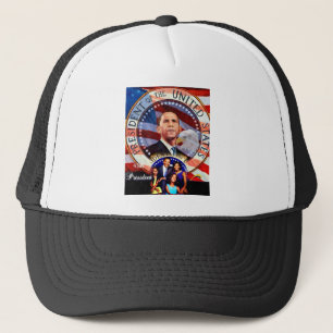 Obama,45th President of The United States_ Trucker Hat