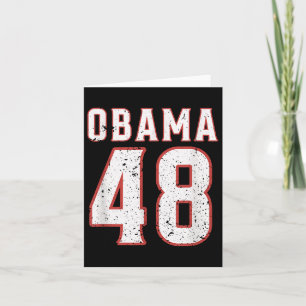 Obama 48 Th President Usa America 2028 Card