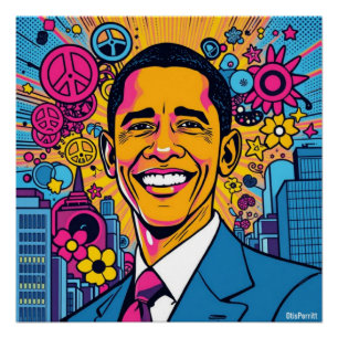 OBAMA-5 POSTER