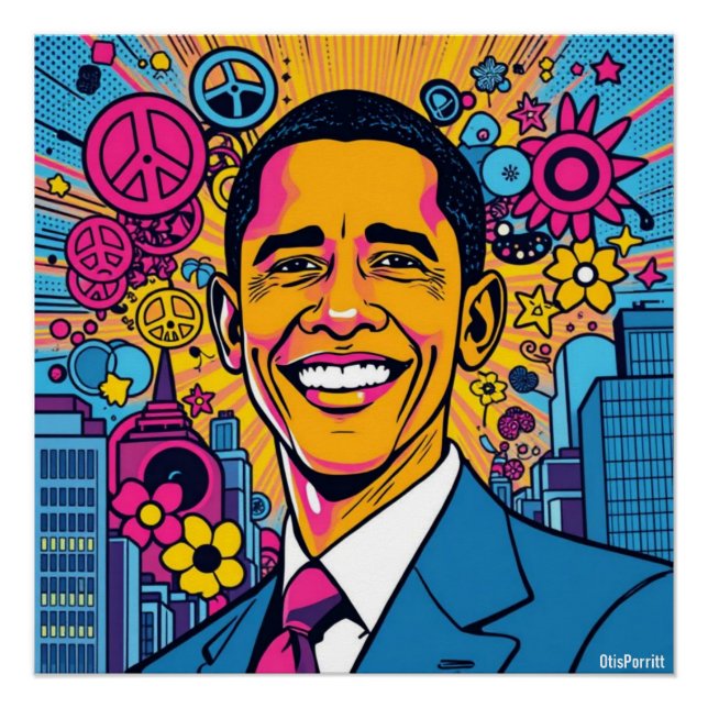 OBAMA-5 POSTER (Front)