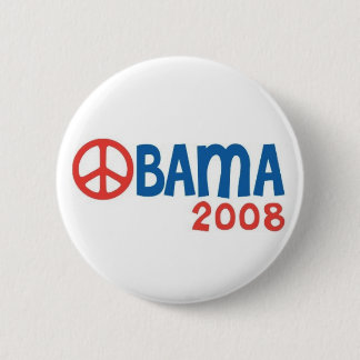 Obama 6 Cm Round Badge