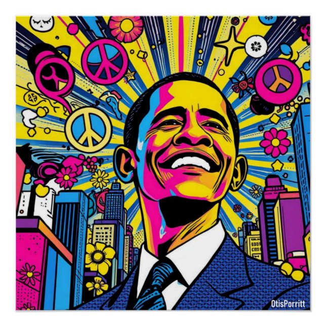 OBAMA-6 POSTER (Front)