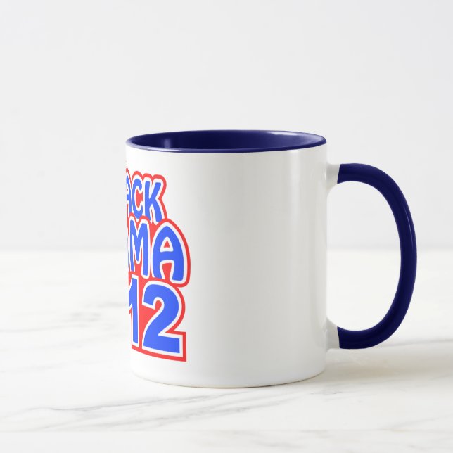 Obama Ace mug - choose style & colour (Right)