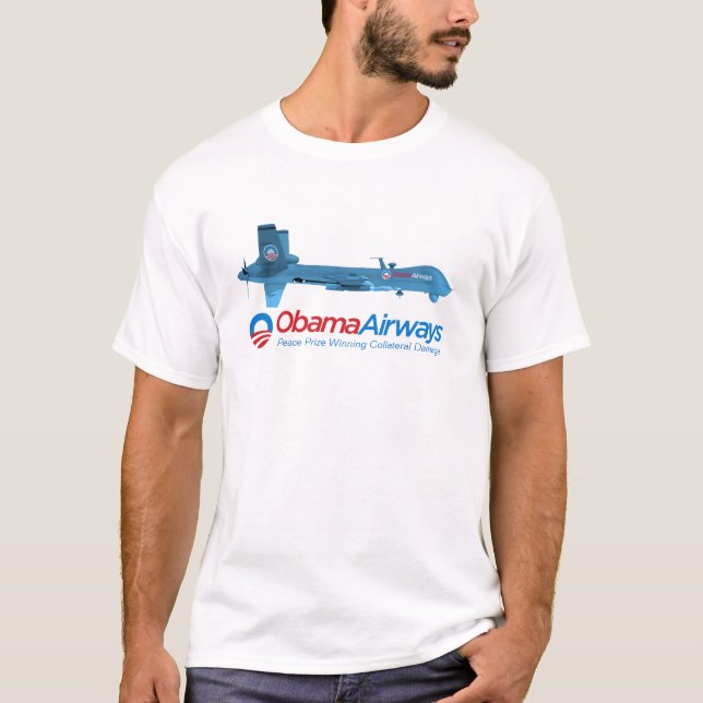 Obama Airways Customisable Drone Shirts (Front)