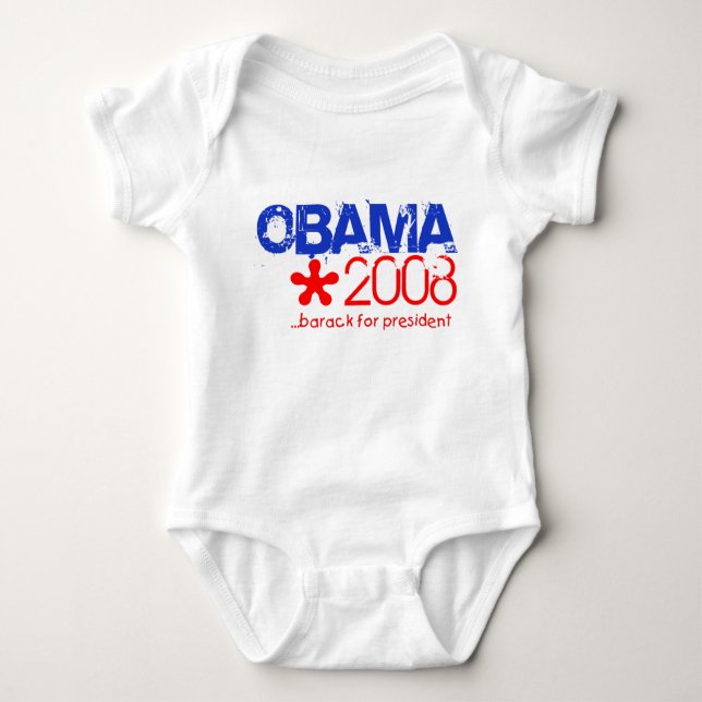Obama Baby 2008 Baby Bodysuit (Front)