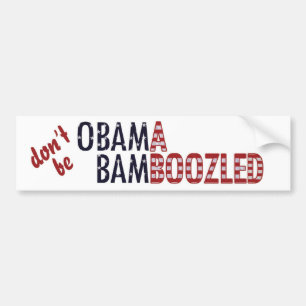 Obama Bamboozled - Customised Bumper Sticker