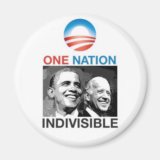 Obama Biden '08 Fridge Magnet (Front)