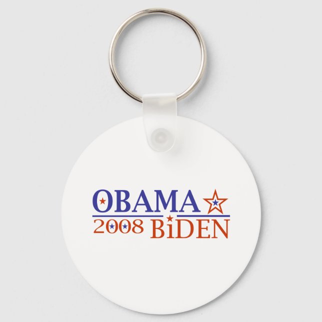 Obama Biden 08 Key Ring (Front)