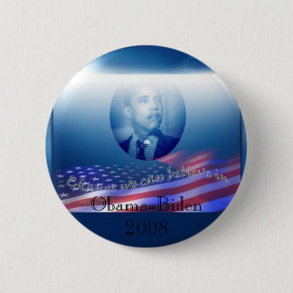 Obama-Biden 2008 6 Cm Round Badge