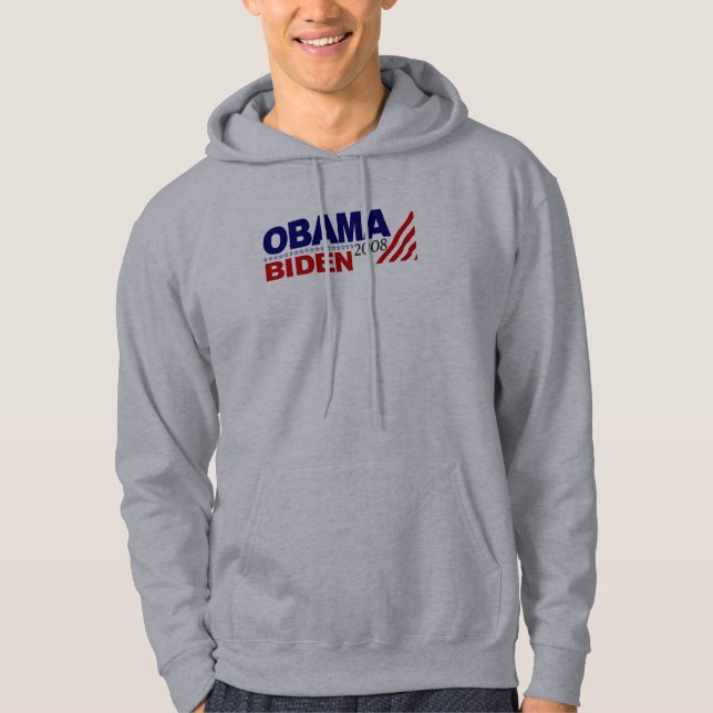 Obama Biden 2008 Hoodie (Front)