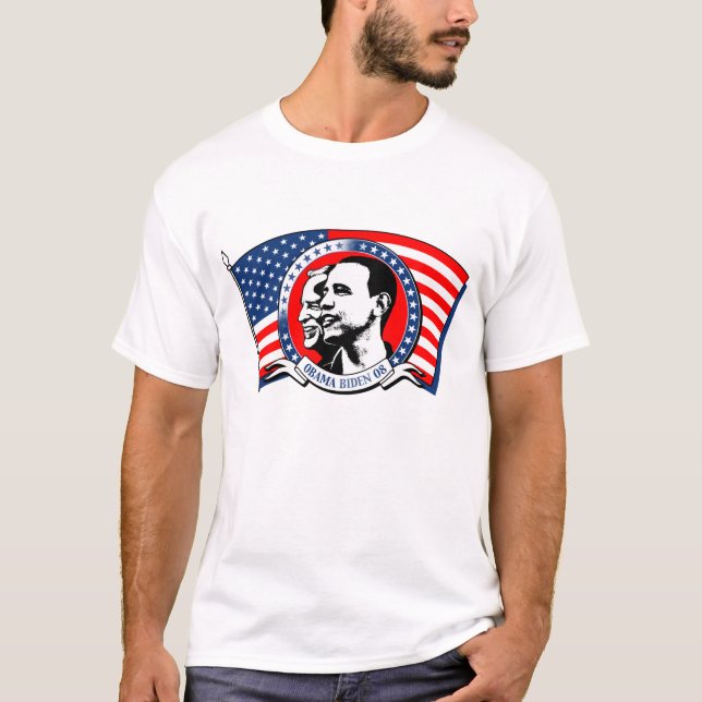 Obama Biden 2008 T-Shirt (Front)