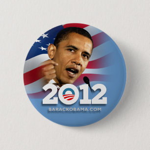 Obama Biden 2012 6 Cm Round Badge