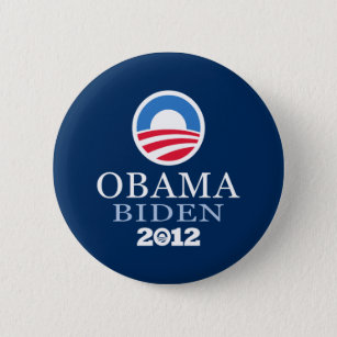 Obama Biden 2012 6 Cm Round Badge