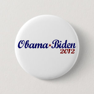 Obama Biden 2012 6 Cm Round Badge