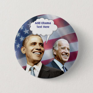 Obama Biden 6 Cm Round Badge