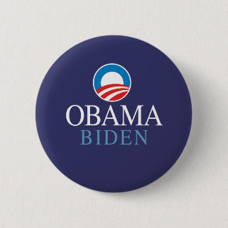 Obama Biden 6 Cm Round Badge