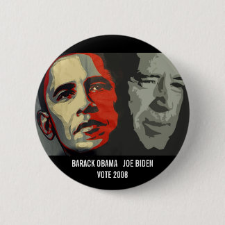 obama biden art copy , BARACK OBAMA JOE BIDEN... 6 Cm Round Badge
