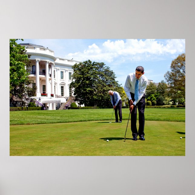 Obama & Biden Doing What They Do Best Poster (Front)