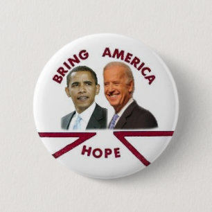 Obama / Biden Hope Button