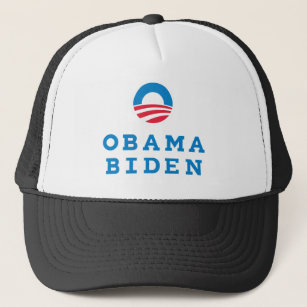 Obama Biden "O" Logo Vertical (Colour) Trucker Hat