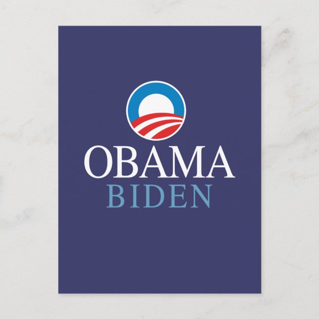 Obama Biden Postcard (Front)
