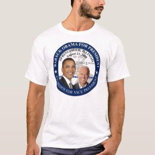 Obama Biden Springfield Announcement T-Shirt