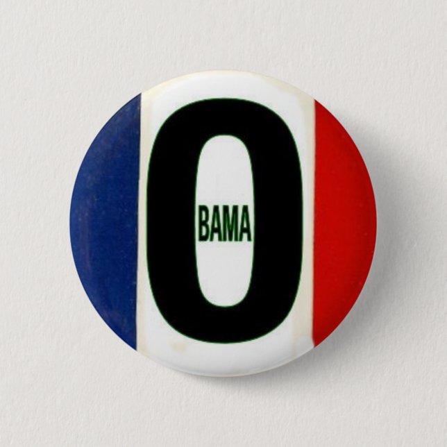 Obama Big O Button (Front)