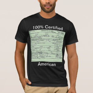 Obama Birth Certificate T-Shirt