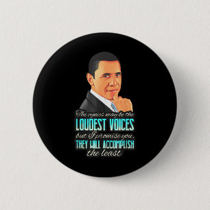 Obama Black History Month Presidents Day Men Women 6 Cm Round Badge