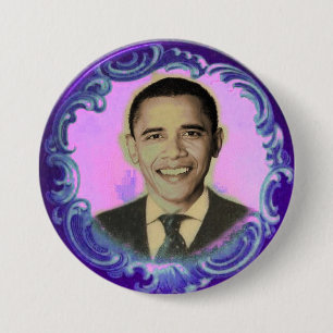 Obama Blacklight Button