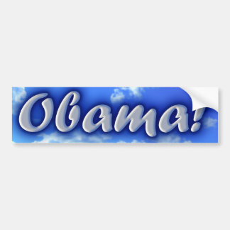 Obama! bumper sticker