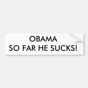 OBAMA ... BUMPER STICKER