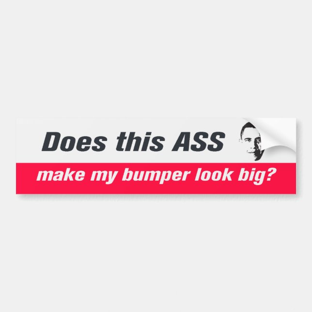 Obama Bumper Sticker (Front)