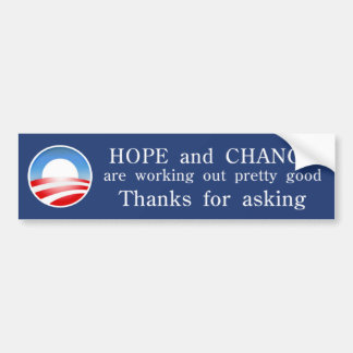 Obama Bumper Sticker