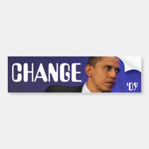 Obama Bumperstickers Bumper Sticker