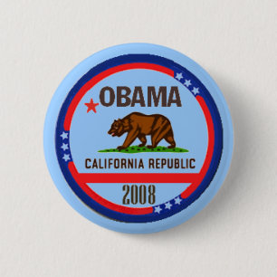 Obama CALIFORNIA Button
