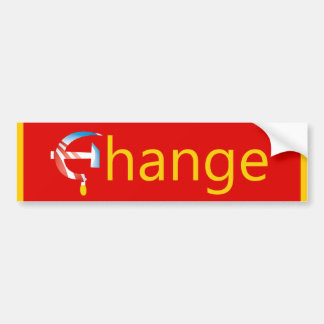 Obama Change Bumper Sticker