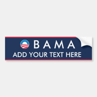 Obama: Create Your Own Bumper Sticker