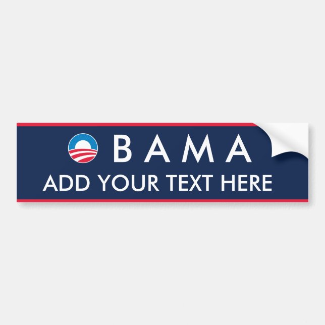 Obama: Create Your Own Bumper Sticker (Front)