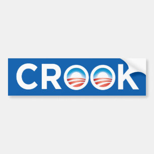 Obama Crook Bumper Sticker