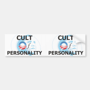 Obama Cult of Personality Bumper Sticker