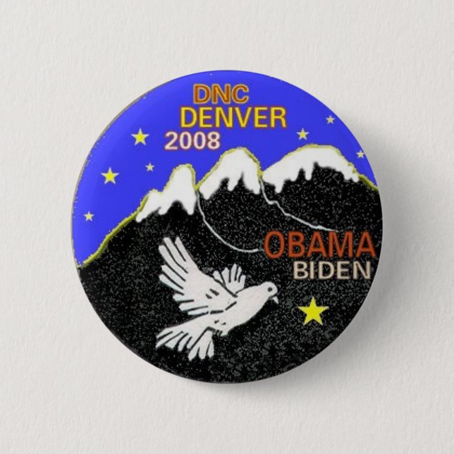 Obama DNC Button (Front)
