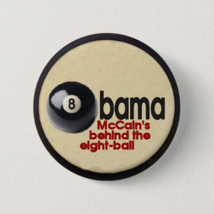 Obama Eight Ball Button