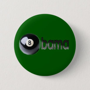 Obama Eight Ball Button