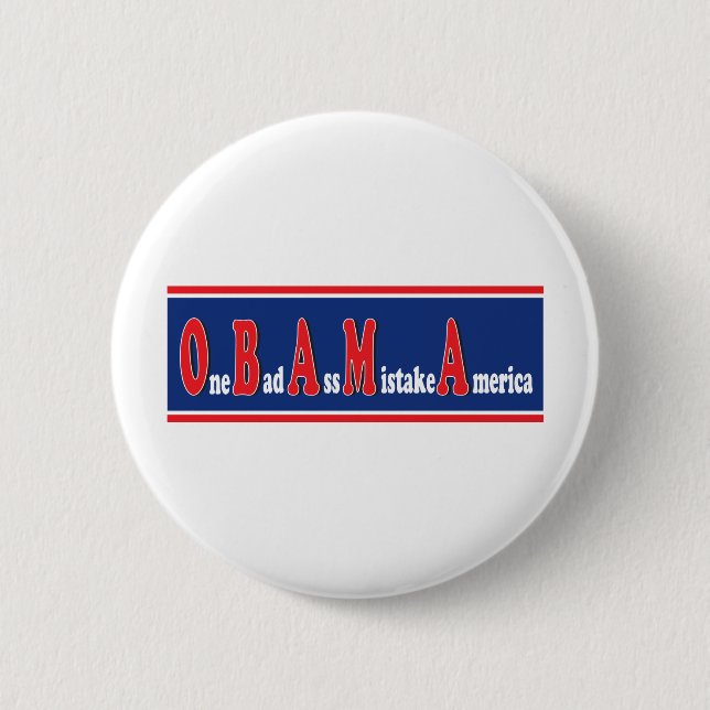 OBAMA.epsbig 6 Cm Round Badge (Front)