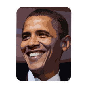 Obama Face Magnet for 2012