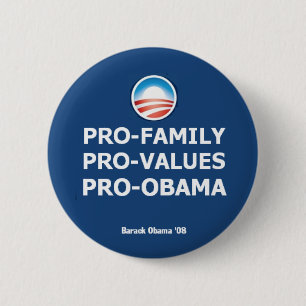 Obama FAMILY Button