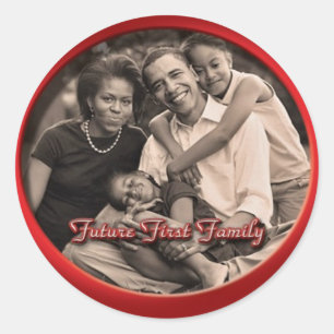 Obama Family Stickers